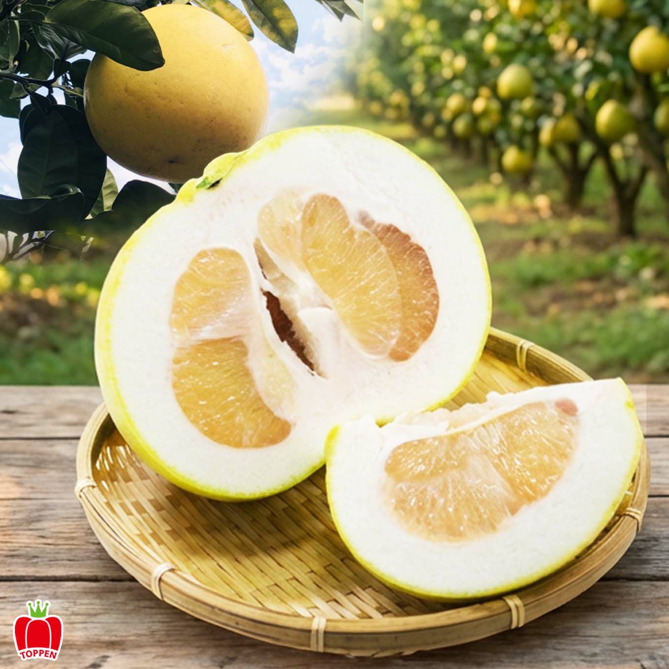 熊本県産　ハウス栽培　晩白柚　2玉入（１玉：1.6ｋｇ以上）【送料無料】