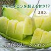 熊本の隠れた名品！肥後グリーンメロン （2玉入）【送料無料】