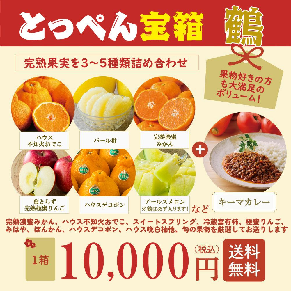 ≪限定100箱≫とっぺん宝箱2026　鶴【送料無料】