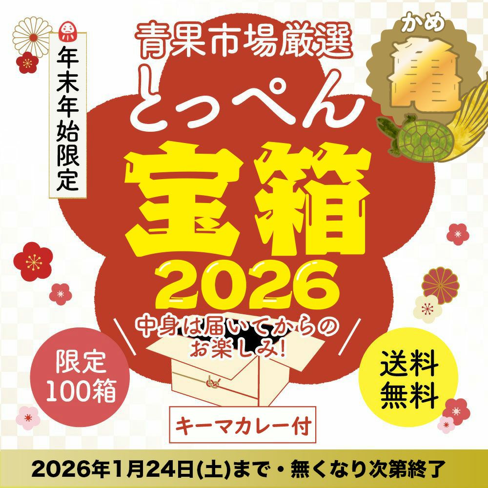 ≪限定100箱≫とっぺん宝箱2026　亀【送料無料】