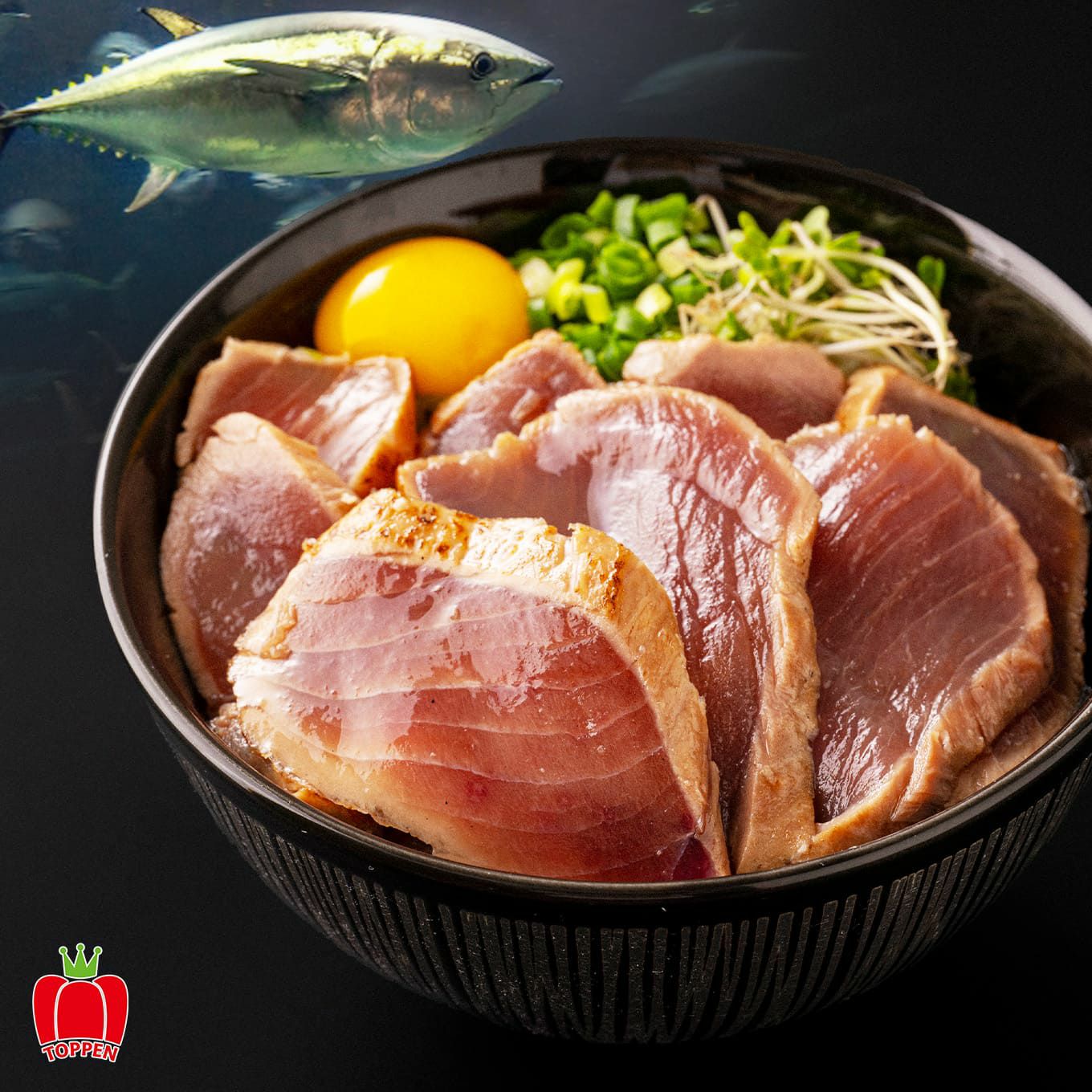  北海道産直！ 本まぐろの炙り漬け丼　10食分(１食：110g)【送料無料】≪冷凍便≫≪産地直送のため他の商品と同梱できません≫